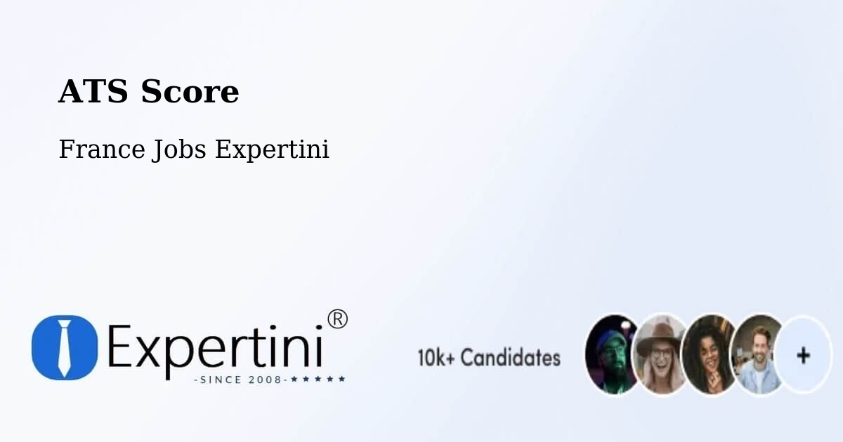 Resume ATS Score & Job Description Match Tool – Richebourg - France Jobs Expertini